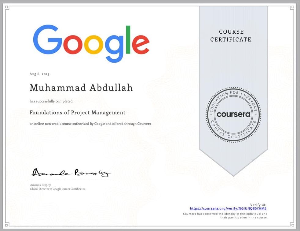 Project Management by Google