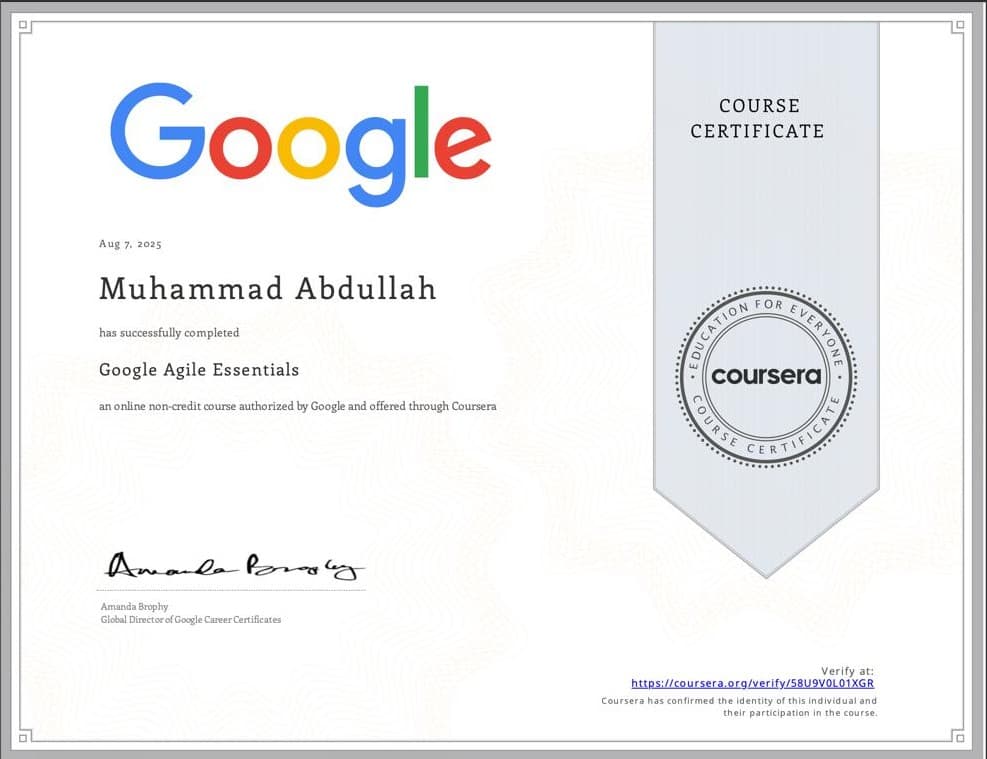 Agile Essentials by Google